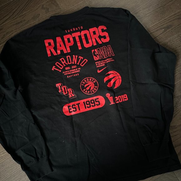 Nike Black Toronto Raptors 75th Anniversary Longsleeve - Medium - Picture 3 of 3